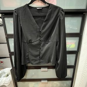 SHEIN black blouse
